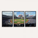 New York Mets Baseball Team Print - Citi Field Stadium Wall