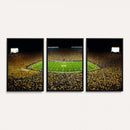 Stadium in Michigan Wall Art Canvas Print, Framed American