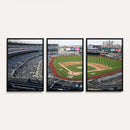 New York Yankees Baseball Team Print - Yankee Stadium Wall