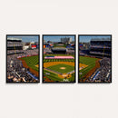 Yankee Stadium New York Wall Art Print | 3-Panel Canvas
