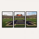 Football Stadium Wall Art – Framed Sports Field Canvas