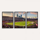 Chicago Bears Soldiers Field Wall Art Canvas Print – Framed