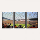 Cleveland Browns Stadium Wall Art Canvas Print – Framed NFL