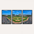 Wrigley Field Baseball Stadium Canvas Wall Art – Packed