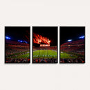 Jordan-Hare Football Stadium Wall Art Canvas Print, Football