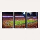 Clemson Football Stadium Wall Art Canvas Print, College