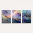 Colorful Abstract Canvas Wall Art Print, Vibrant Popup Color Art Print
