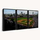 Chicago Cubs Baseball Team Print - Wrigley Field Stadium