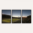Oregon Ducks Football Team Print - Eugene Autzen Stadium