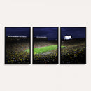 Michigan Wolverines Football Canvas Wall Decor, Football