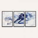 Hockey Player Wall Art Canvas Print - Sports-Inspired