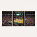 Celtics Game Versus The Timberwolves | Baseball Stadium Wall