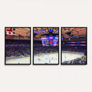 Madison New York Rangers Hockey Stadium Wall Art Canvas