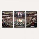United Center Chicago Bulls Stadium Wall Art Canvas Print