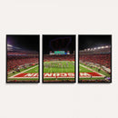 Wisconsin Badgers Football Team Print Canvas- Madison Camp