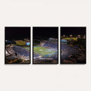 Duke University Blue Devils Football Print Canvas - Durham