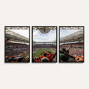 Miami Hurricanes Football Team Wall Art Print - Miami Hard