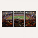 Syracuse University Orange Football Canvas Print, Football