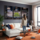 Penn Stadium Football Wall Art Canvas Print, Pennsylvania