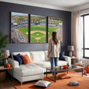 Citi Field Wall Art Print | 3-Panel New York Mets Baseball