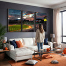 Fenway Park Wall Art Canvas Print | Large Baseball Stadium