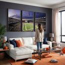 New England Patriots Football Team Print - Foxborough