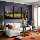 Michigan Wolverines Print - Michigan Stadium Wall Art Canvas