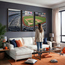 New York Yankees Baseball Team Print - Yankee Stadium Wall