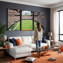 Chicago Bears Soldiers Field Wall Art Canvas Print – Framed