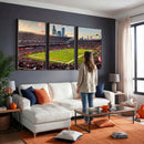 Chicago Bears Soldiers Field Wall Art Canvas Print – Framed
