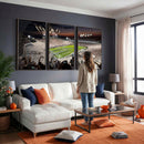Penn State Stadium Wall Art Canvas Print, White Out Football