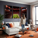 Tennessee Neyland Stadium Wall Art, Sports Arena Canvas