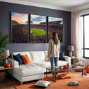 Jordan-Hare Stadium Wall Art Canvas Print, Football Stadium