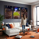 Oklahoma Memorial Stadium Wall Art Canvas Print – Oklahoma