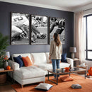 American Football Player Wall Art Canvas Print
