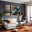 Dambell and Sport Wall Art Canvas Print