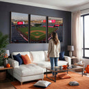 Los Angeles Angels Baseball Canvas Print - Anaheim Angel