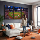 St. Louis Cardinals Baseball Team Print - Busch Stadium Wall