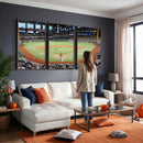 Texas Rangers Baseball Team Print - Arlington Globe Life