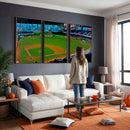 Miami Marlins Baseball Team Print - Miami LoanDepot Park