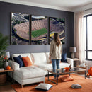 Michigan Wolverines Football Team Print - Ann Arbor Michigan