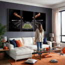 Eagles Field Stadium Wall Art | Philadelphia Eagles Football