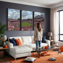 NC State Wolfpack Football Team Print Canvas- Raleigh