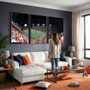 Houston Cougars Football Team Print - Houston TDECU Stadium