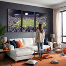 Brigham Young University Cougars Football Print Canvas -
