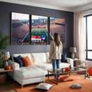 University of Texas Longhorns Football Team Canvas Print -