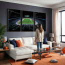 Denver Broncos Football Team Print Canvas- Denver Empower