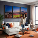 Wolfpack Football Team Wall Art Print - Raleigh