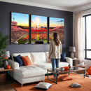 North Carolina State University Canvas Print, North Carolina