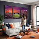 East Carolina University Pirates Football Print Canvas-